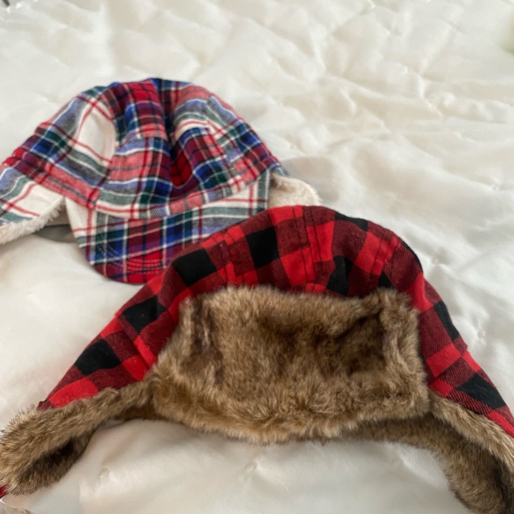 Gap Fur baby Hats 0-6 Month